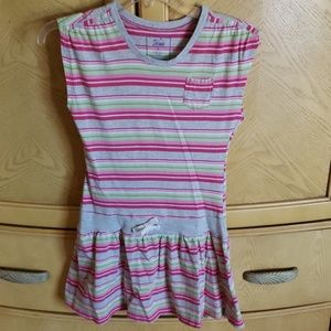 Girls short sleeved dress